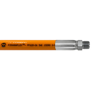 Kuriyama Piranhaflex PF628NC 3/8 in. Hydraulic Hose Assembly w/ Male NPT Ends