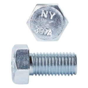 Fastenal 11053 5/16 in. -18 x 3/4 in. ASTM A307 Grade A Zinc Finish Hex Bolt