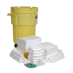 SpillTech SPKO-95-WD Oil Only 95 Gallon Wheeled OverPack Spill Kit