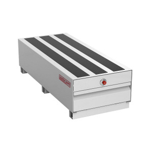 Weather Guard 336-3-04 Pack Rat Two Drawer Unit - 48 in. x 20 in. x 13 in., White