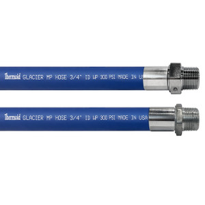Thermoid Glacier 3/4 in. Cold Weather Fuel Dispensing Hose w/ Male NPT x Swivel Male NPT Ends