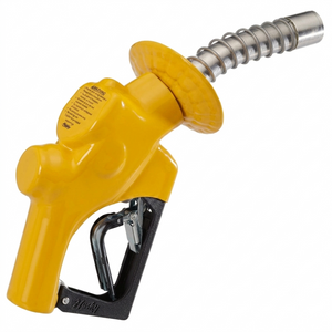 Husky VIIIS High Flow Diesel Nozzle with Hold-Open Clip - Yellow