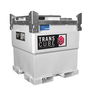 Western Global 251 Gallon TransCube Transportable Fuel Storage Tank Package - 12V DC 15GPM Pump