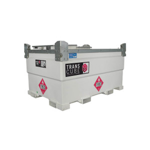 Western Global 787 Gallon TransCube Transportable Fuel Storage Tank Package - 12V DC 15GPM Pump