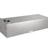 RDS Manufacturing 60 Gallon Rectangular Aluminum Diesel Auxiliary Tank - Chevy/GMC (1999 - 2010)\, 2 in. Fill Line