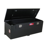 RDS Manufacturing 60 Gallon Powder Coated Aluminum Diesel Auxiliary Tank/Toolbox Combo - Dodge (2013 - Current)\, 1 3/4 in. Fill Line