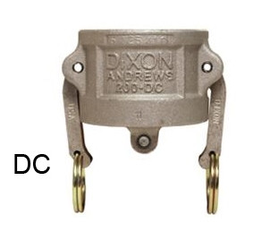 Dixon 1 1/2 in. Sand Cast Aluminum Cam & Groove Couplers - Part DC Dust Cap