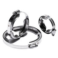 TerreMax Standard Stainless Steel Flange Clamp - 2 in.