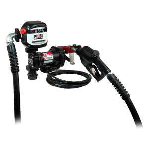 PIUSI EXTREME 20 PRO GALLON KIT w/ 20 GPM Continuous Duty Pump, 1 in. Auto Nozzle, 20 ft. Hose & K90G Meter