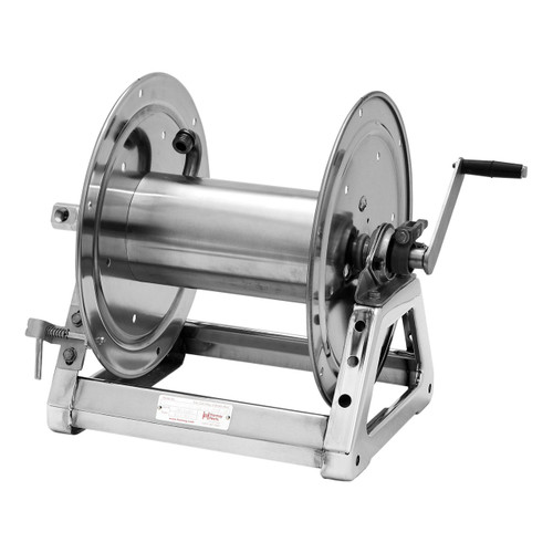 Hannay 1500 Series 1/2 in. x 475 ft. Stainless Steel Manual Rewind Reel SS1536-17-18