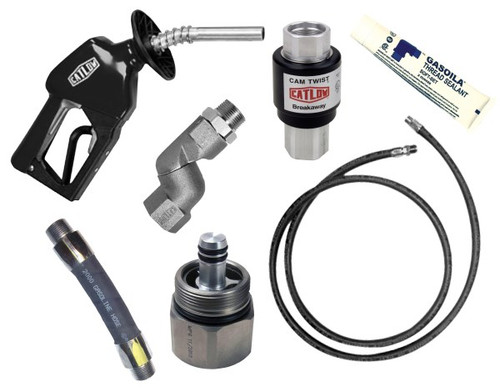 VA34K Vapor Recovery to Conventional System Kit - Unleaded Nozzle, 3/4 in. x 9 ft. Hose