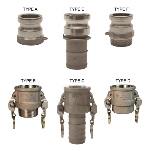 Dixon Powhatan 1 1/2 in. Hastelloy Adapters & Couplers - Type A Adapter - Male Adapter - Female NPT