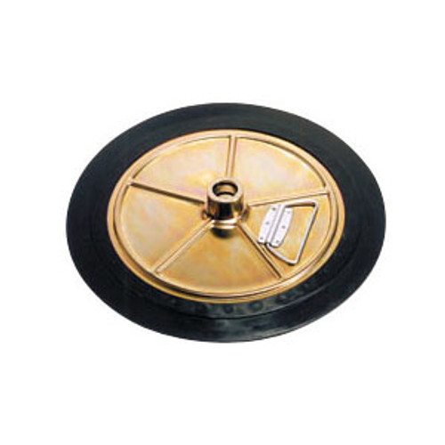 Liquidynamics 420 Lb Drum Follower Plate - I.D. 21.3 in. to 22.8 in. - 11195T 1.26 in. Dia. Tube