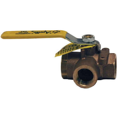 Dixon 3/4 in. NPT 3-Way Diversion Ball Valve