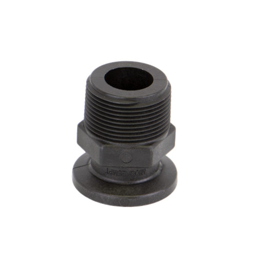 Banjo Poly 1 in. Standard Port Flange x 1 1/4 in. Male Thread Fitting