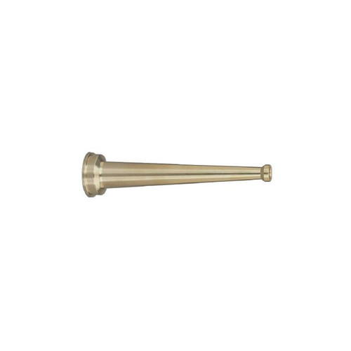 Dixon 1 1/2 in. NH (NST) Brass Plain Hose Nozzle