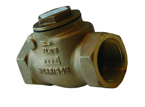 Morrison Bros. 246 Series 2 in. NPT Threaded Swing Check Valve w/ 25 PSI Relief