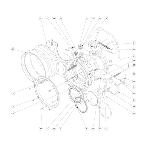 Emco Wheaton J452 Coupler Parts - Link Pin