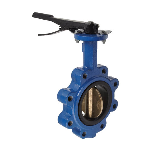 Dixon BFVL Series 6 in. 150lb. Butterfly Valve w/Nitrile Rubber Seals & Aluminum Bronze Disc, Threaded Lug Style