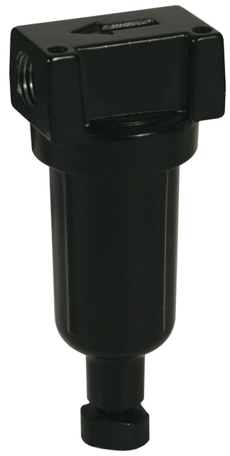 Dixon Wilkerson 1/8 in. F03 Miniature Filter with Metal Bowl - Auto Drain