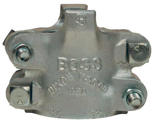 Dixon Boss BU22 Clamp 1 1/2 in. Hose ID Zinc Plated Iron 4-Bolt Type