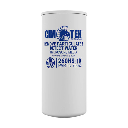 Cim-Tek 70062 260HS-10 10 Micron Water & Particulate Hydrosorb Fuel Filter