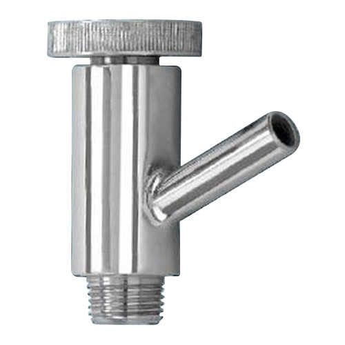 Cipriani Harrison Valves Corp. 34 Series 304L Stainless Steel Sampling Valve, 1/2 in. Sanitary Clamp x 1/2 in. Pipe