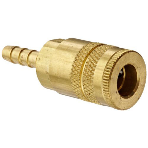 Dixon Brass Air Chief Industrial Coupler 1/4 in. Hose Barb x 1/4 in. Body