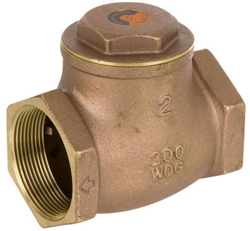 Smith Cooper 3/8 in. NPT Threaded Lead Free Brass 200 WOG Check Valve