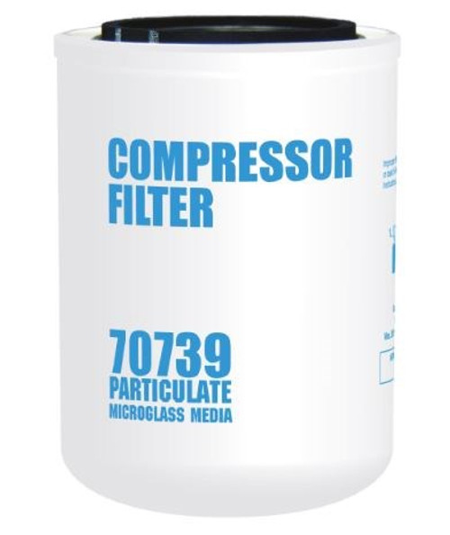 Cim-Tek 70739 Replacement Compressor Spin-On Filter - Microglass