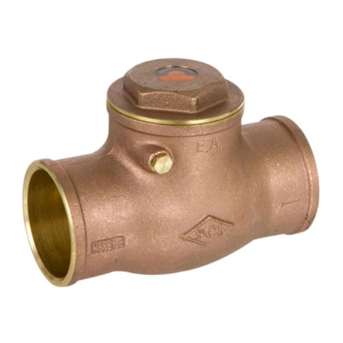 Smith Cooper 1 in. Sweat Lead Free Brass 200 WOG Check Valve