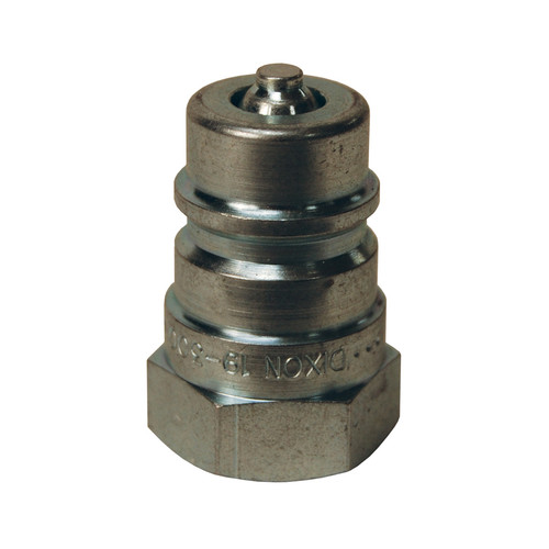 Dixon FTP 3/8 in. 2500 PSI Steel Ball Valve Plug ISO5675 with 3/8 in. - 18 Female NPTF Threading
