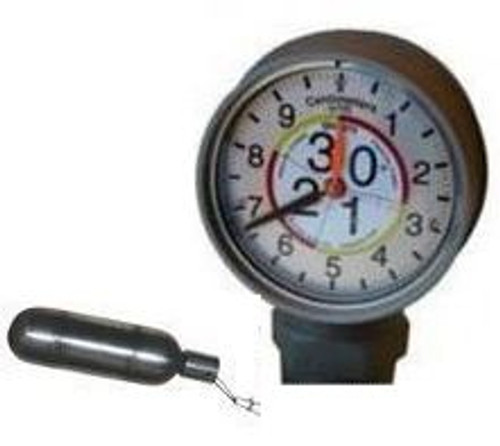 Morrison Bros. 2 in. Male NPT Clock Gauge - Meters & Centimeters