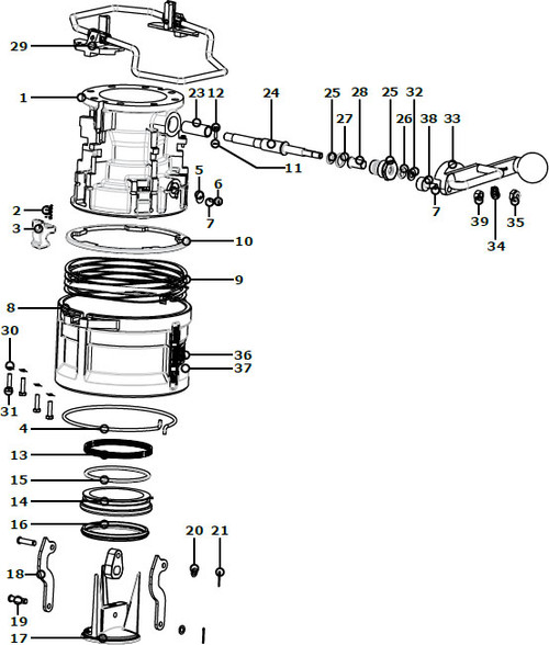 OPW 1004D4 Coupler Parts - Sleeve Bearing