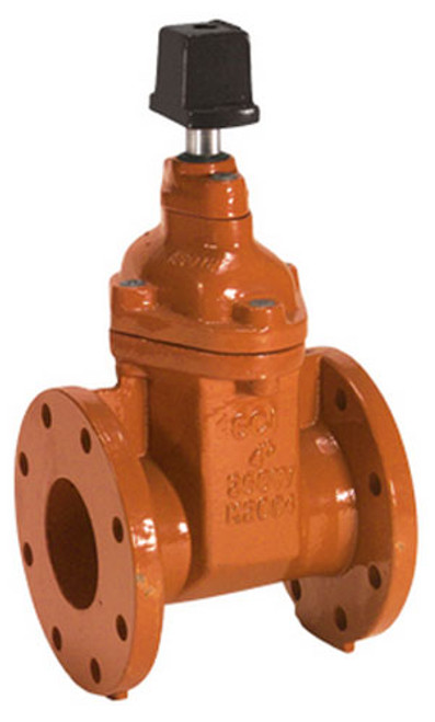 Smith Cooper Ductile Iron AWWA 250 lb. Gate Valve - Flanged - 6 in. - Op Nut
