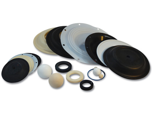 Nomad Elastomer Replacement PTFE, Bolted Diaphragm for Wilden 2 in. AODD Pumps - 08-1010-55-42