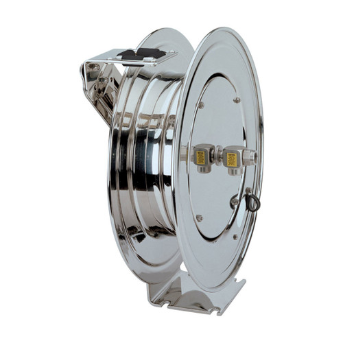 Coxreels MP Series Stainless Steel Hose Reel - Reel Only - 1/2 in. x  50 ft.