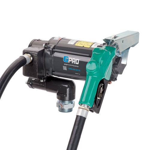 GPI GPRO PRO35-115 SERIES 115V AC 35 GPM Transfer Pump w/ Automatic Diesel Nozzle