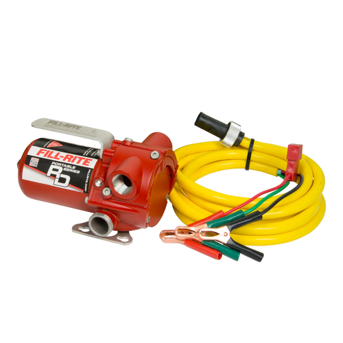 Fill-Rite RD Series 12V DC Portable Fuel Pump, 8 GPM, UL Listed