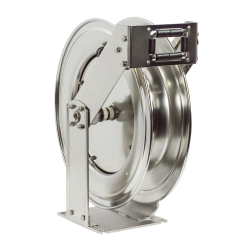 Coxreels T Series Stainless Steel Hose Reel - Reel Only - 1/2 in. x 50 ft.