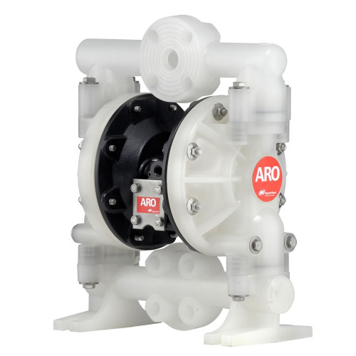 ARO PRO Series 1 in. NPT Aluminum Air Diaphragm Pump w/ Nitrile Rubber Diaphragms & Balls, Polypropylene Seats