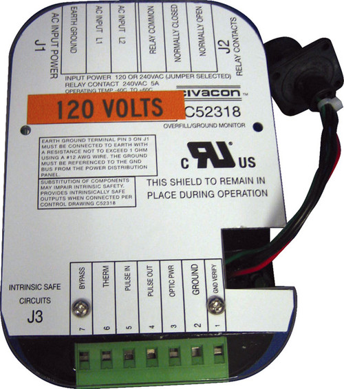 Civacon Printed Circuit Board (PCB) Replacement Boards - 8560 - Power Supply Board, Wide Input, 90° 250VAC, with Relays