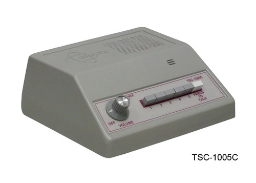 ESCO 5 Station Intercom System w/Call - #TSC-1005C