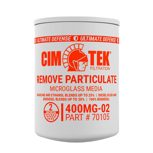 Cim-Tek 70105 400MG-02 2 Micron Particulate Fuel Filter