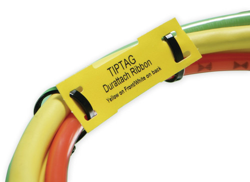 HellermannTyton TipTag Cable Markers - 2.59" x 0.50" - 2.58" x 0.39" - 500/PKG