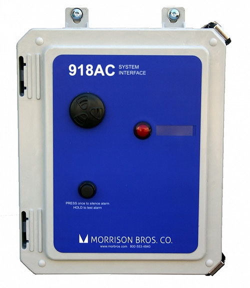 Morrison Bros. Model 918AC Tank Alarm System Interface w/ 1 Input & 1 Output