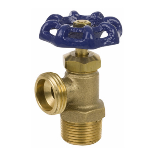 Smith Cooper Series 101 Brass Male NPT Inlet Boiler Drains - 1/2 in. - 3/4 in.