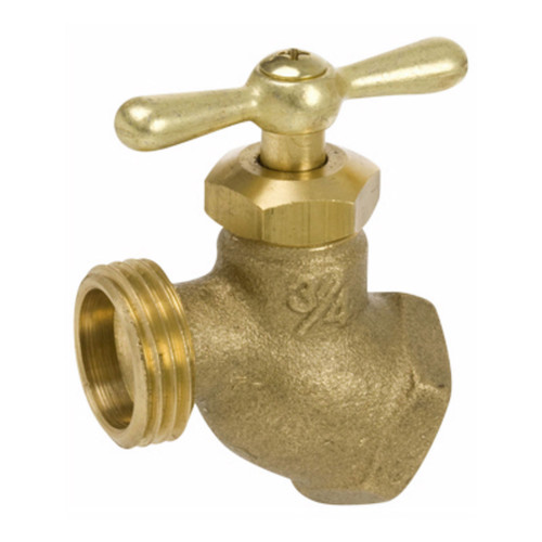 Smith Cooper Series 162 Brass Female NPT Inlet Hose Bibbs - 1/2 in. - 3/4 in.