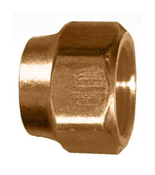 Gas-Flo Brass S.A.E. 45° Flare Short - Standard Forged Nut - 3/8" - 1,000