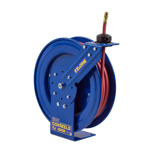 Coxreels P Series EZ-Coil Performance Air Hose Reel - Reel & Hose - 1/4 in. x 35 ft.